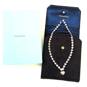 Vintage Tiffany & Co Heart Necklace